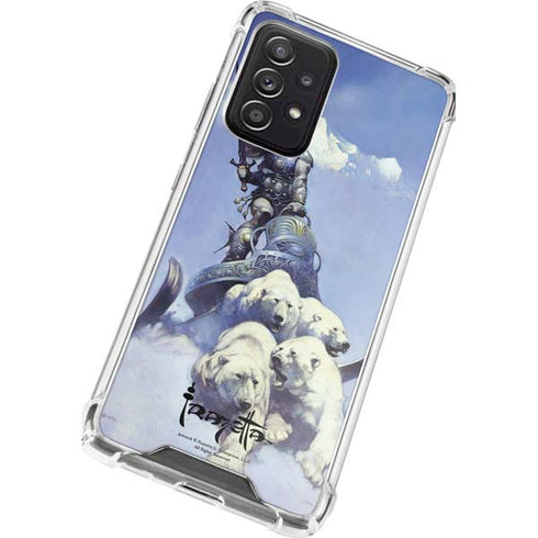 Frazetta Sliver Warrior Galaxy A72 5G Clear Case